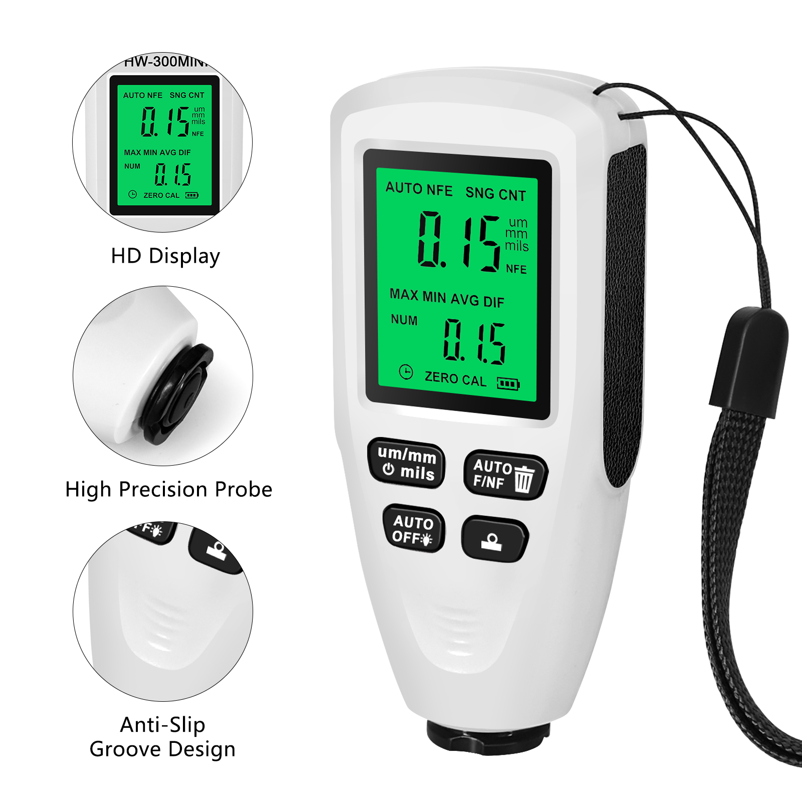 Paint Thickness Gauge - Misuratore di spessore dell'automobile misuratore di