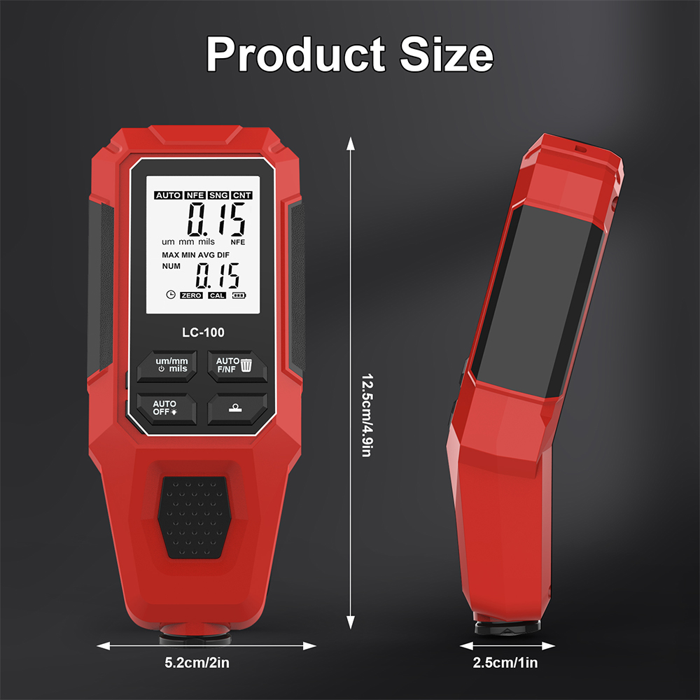 Misuratore di Spessore Vernice - Paint Thickness Gauge recensione e prezzo