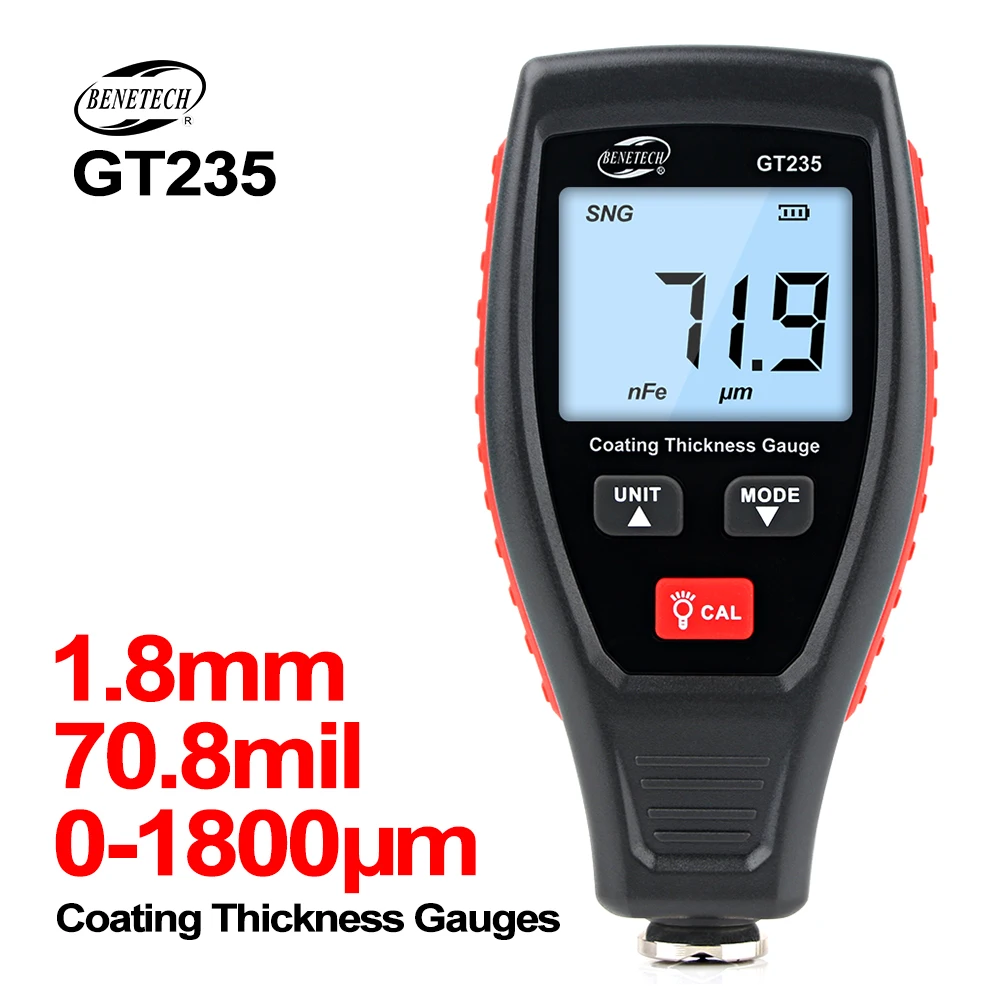 Misuratore di spessore del riv - Paint Thickness Gauge recensione e prezzo