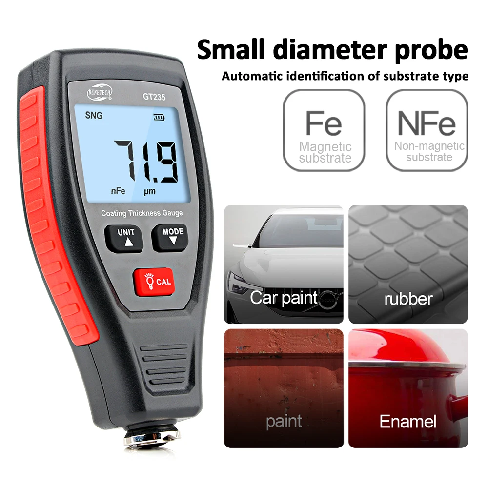 Misuratore di spessore del riv - Paint Thickness Gauge recensione e prezzo