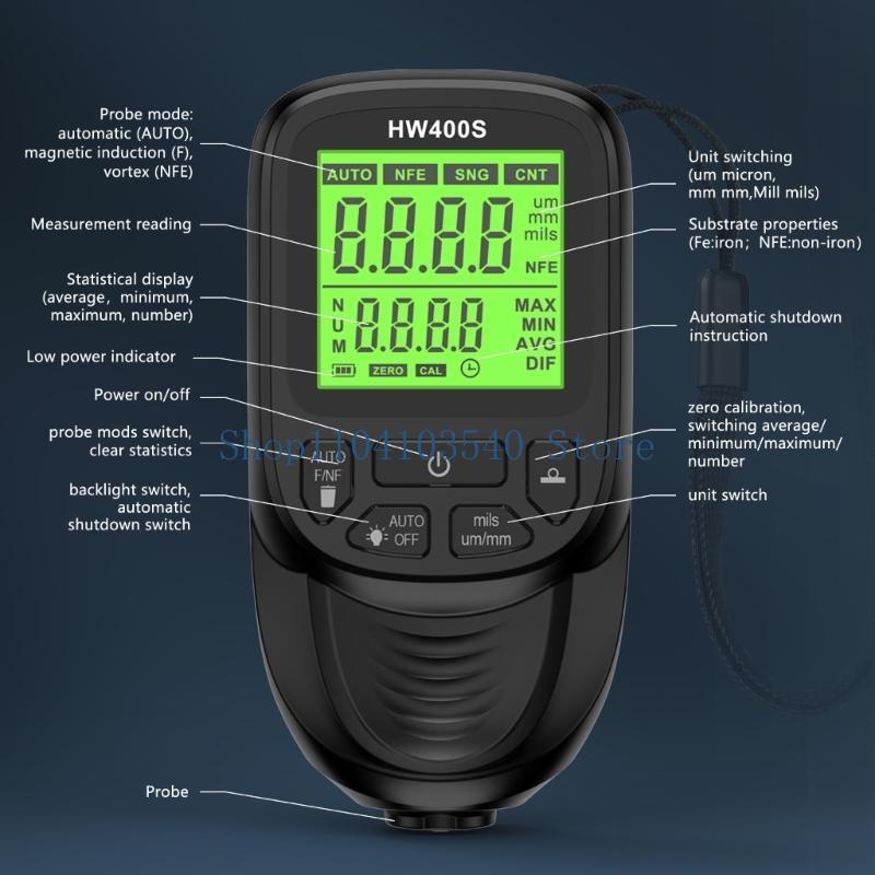 02DC Calibro spessore della ve - Paint Thickness Gauge recensione e prezzo