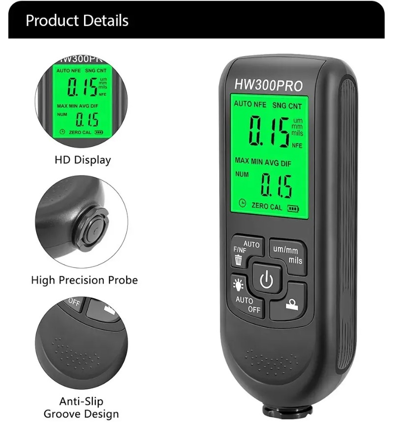 HW-300PRO Calibro di spessore  - Paint Thickness Gauge recensione e prezzo