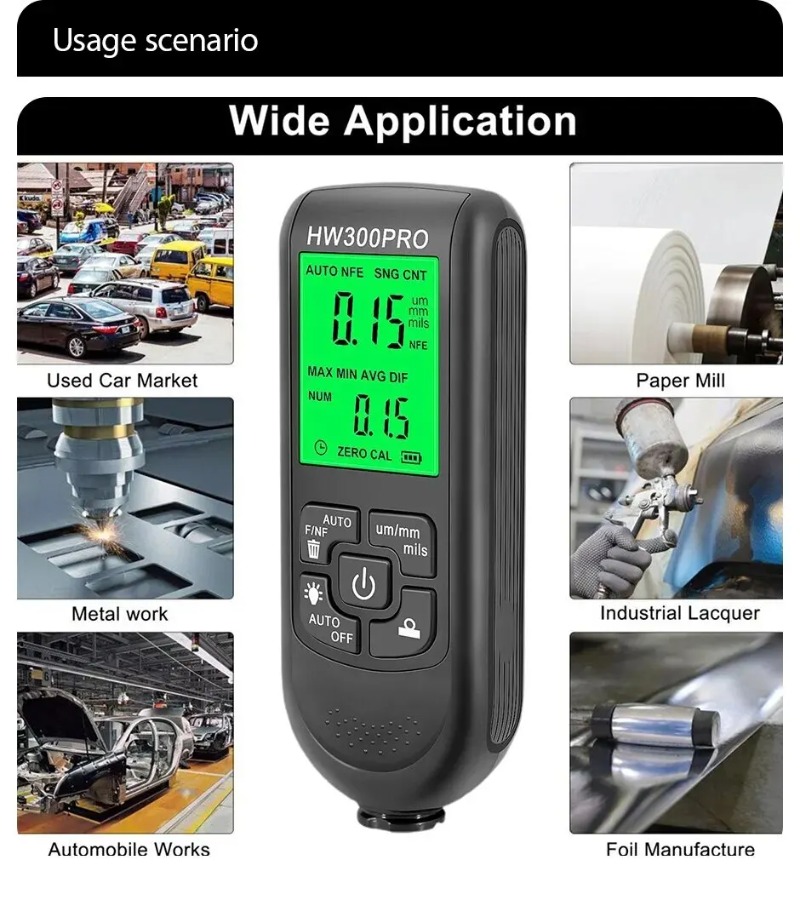 HW-300PRO Calibro di spessore  - Paint Thickness Gauge recensione e prezzo